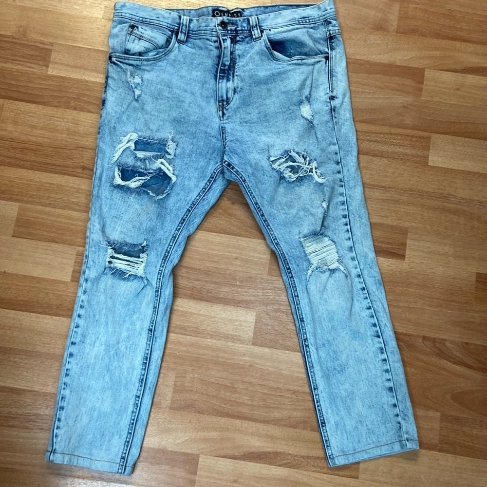 EMPYRE Destroyed Distressed Jeans size 34